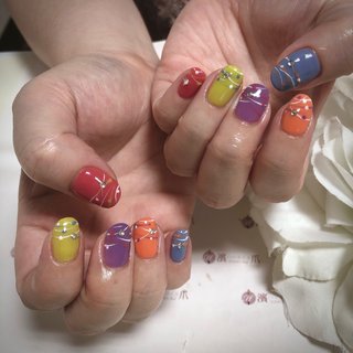 水風船ネイルのネイルデザイン ネイルブック