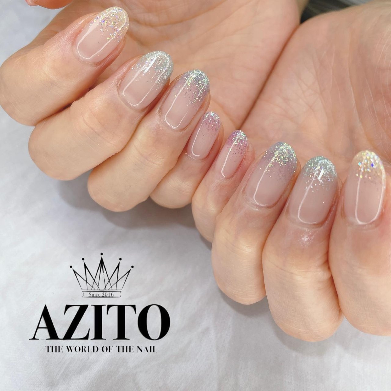 夏 ハンド シンプル ミディアム パステル Azito Nailのネイルデザイン No ネイルブック