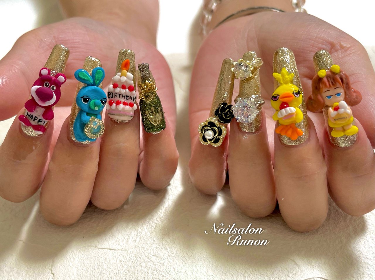 オールシーズン 旅行 ライブ 女子会 ハンド Runonのネイルデザイン No ネイルブック