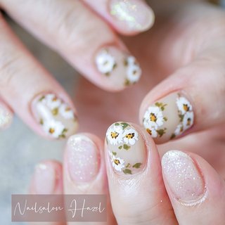 マーガレットネイルのネイルデザイン ネイルブック