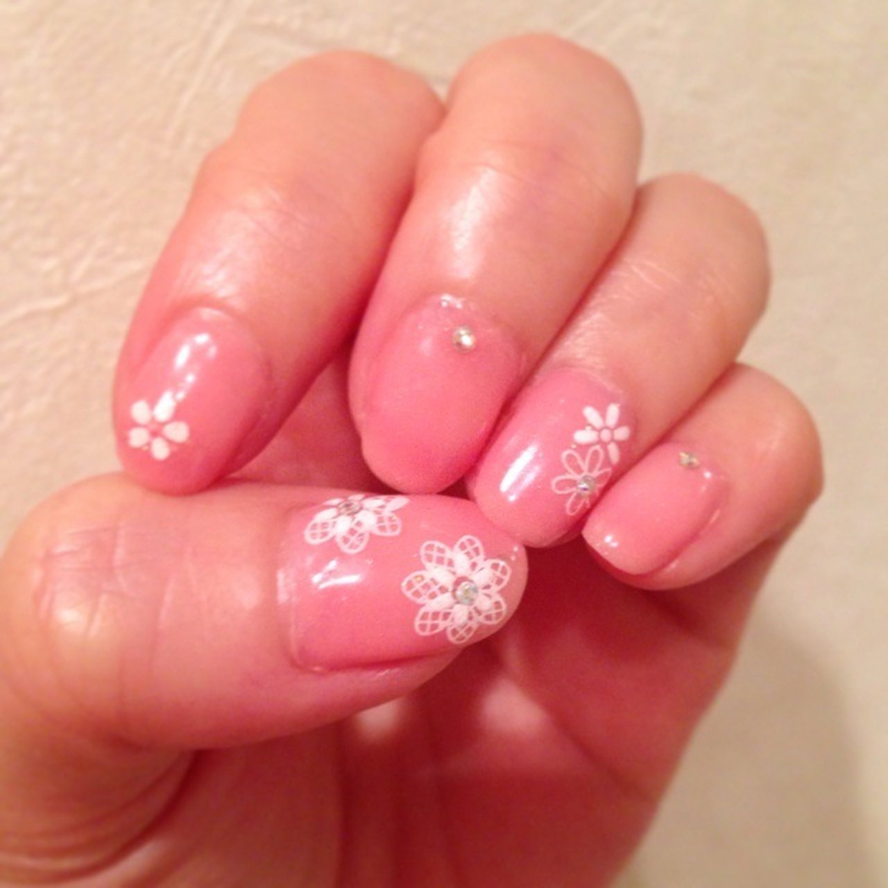 春 ハンド ワンカラー ピンク ジェルネイル Hirokohtのネイルデザイン No 6575 ネイルブック