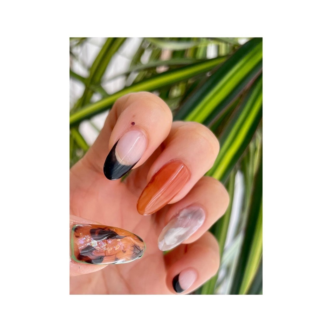 秋 オフィス 女子会 ハンド シンプル Mahalo Nailのネイルデザイン No ネイルブック