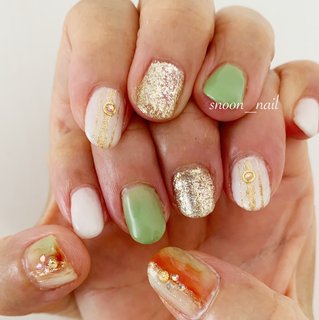 アジアンネイルのネイルデザイン ネイルブック