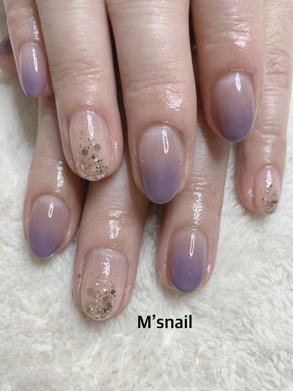 秋 オールシーズン オフィス ハンド グラデーション M S Nailのネイルデザイン No ネイルブック