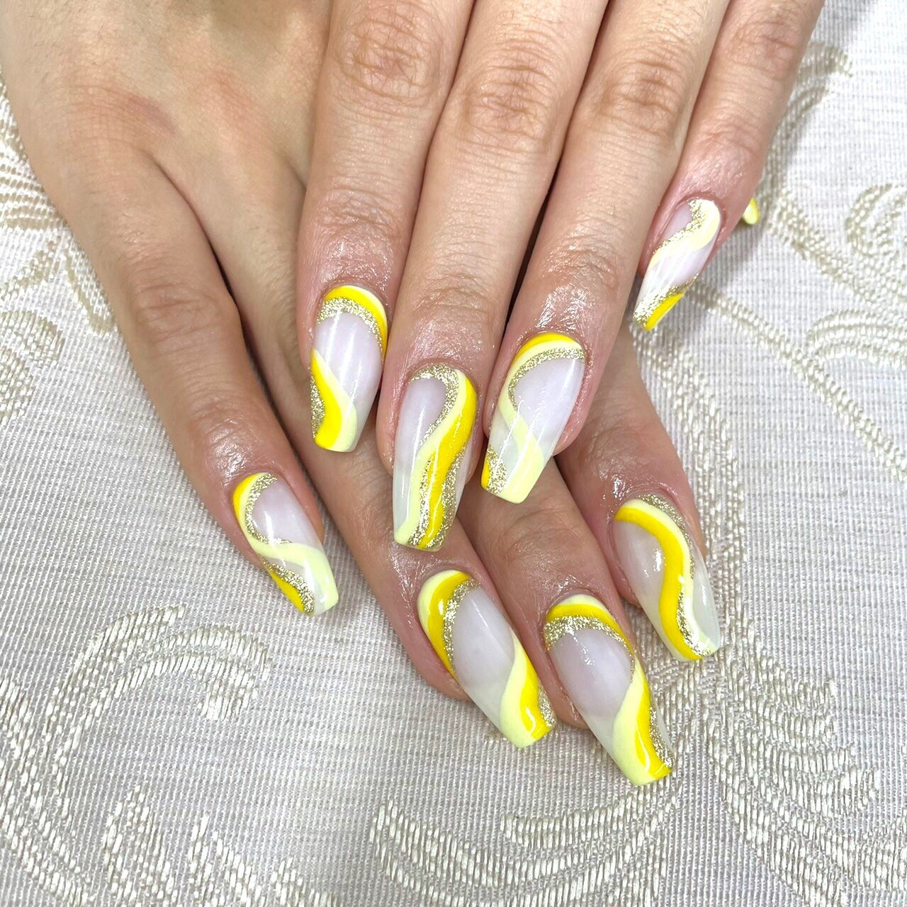 オールシーズン リゾート ブライダル パーティー ハンド Nb2349ed32b4bのネイルデザイン No ネイルブック