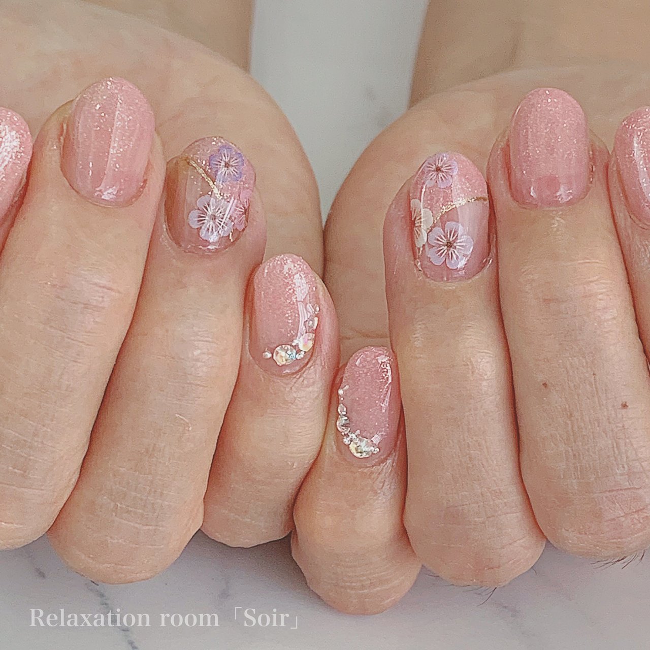 オールシーズン オフィス デート 女子会 ハンド Nail Likeのネイルデザイン No ネイルブック