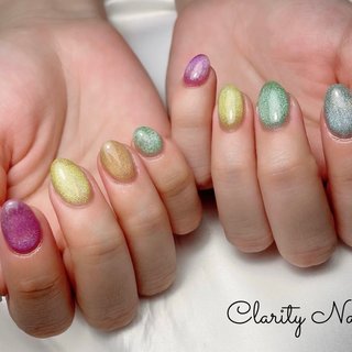 アートし放題サンプルおまかせ💅✨ 
#ジェルネイル#ネイル#nail#シンプル#持ち込みアート#天王寺#阿倍野#プライベートサロン#ネイルサロン#春夏ネイル#春ネイル#夏ネイル#水彩アート#アートし放題#定額デザイン#シンプル#ニュアンス#ニュアンスネイル#ちゅるんネイル#オフィスネイル#フィルイン一層残し#フィルイン#フットネイル#foot#hand#spring#summer#autumn#winter#privatesalon #春 #夏 #オールシーズン #ハンド #ワンカラー #マグネット #イエロー #水色 #パープル #ジェルネイル #お客様 #Clarity Nail #ネイルブック