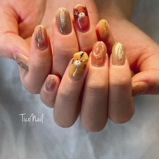 動物ネイルのネイルデザイン ネイルブック