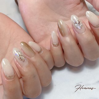 夏/オールシーズン/梅雨/ハンド/ニュアンス - nailsalon_heavensの