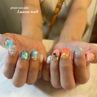 沖縄旅行のネイルデザイン ネイルブック