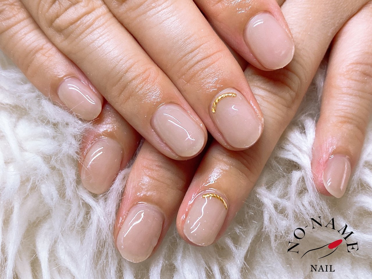 オールシーズン ハンド シンプル ベージュ ジェルネイル Sonomiのネイルデザイン No ネイルブック