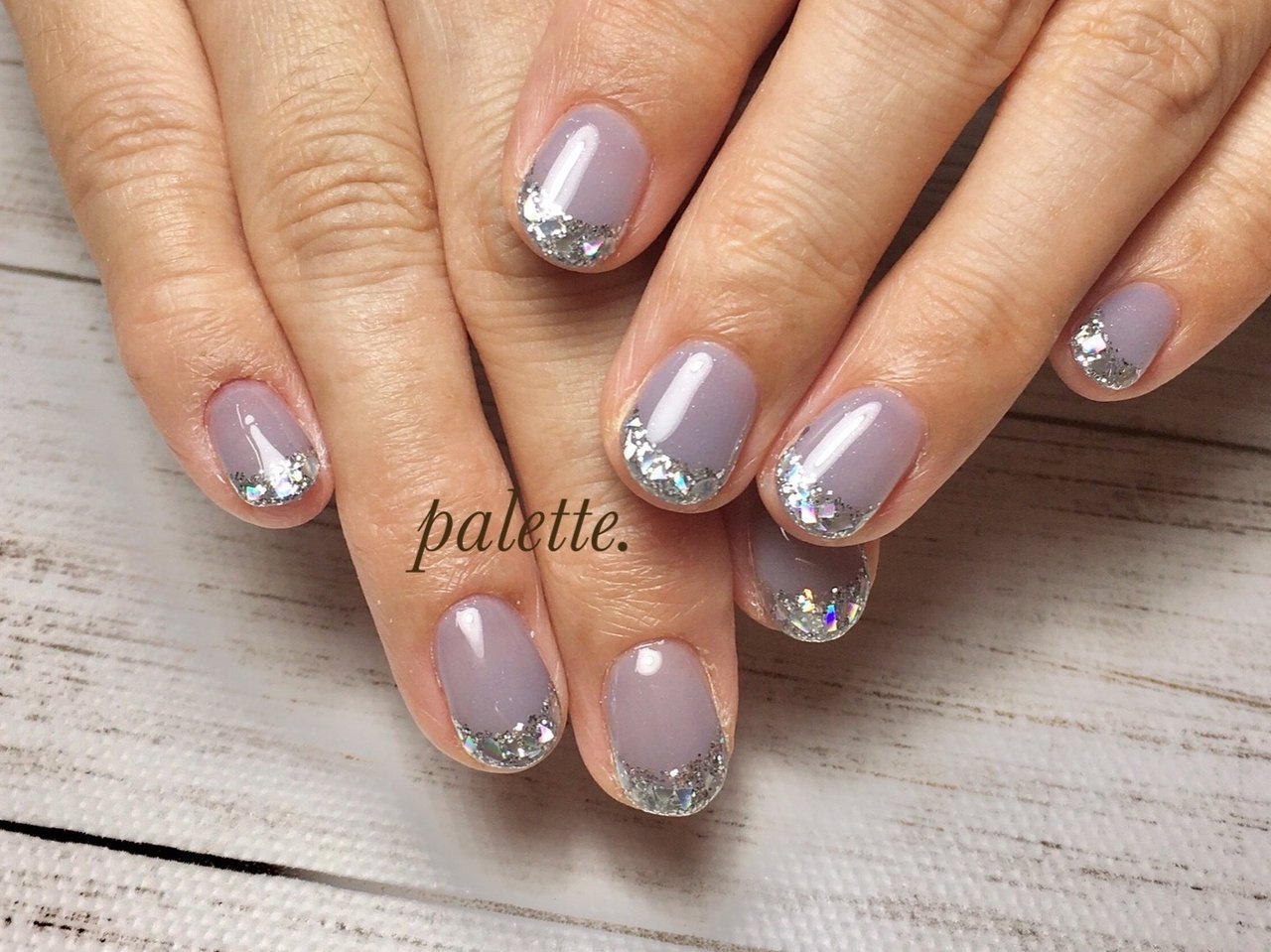 オールシーズン オフィス ブライダル パーティー ハンド Nail Paletteのネイルデザイン No ネイルブック