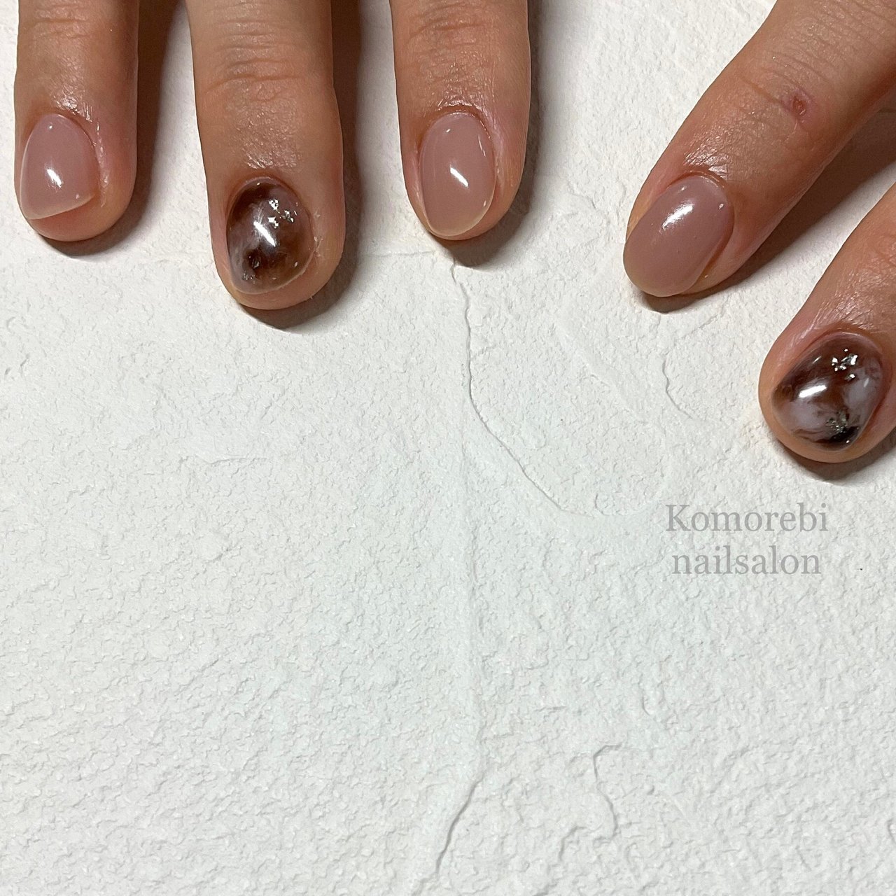 秋 冬 ブライダル 女子会 ハンド Komorebi Nailsalonのネイルデザイン No ネイルブック