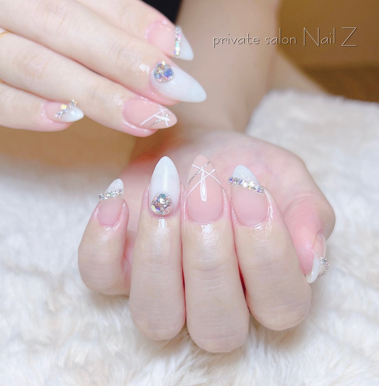 ハンド/キラキラ/個性派/韓国/ロング - Nail Z (ネイルジー)の