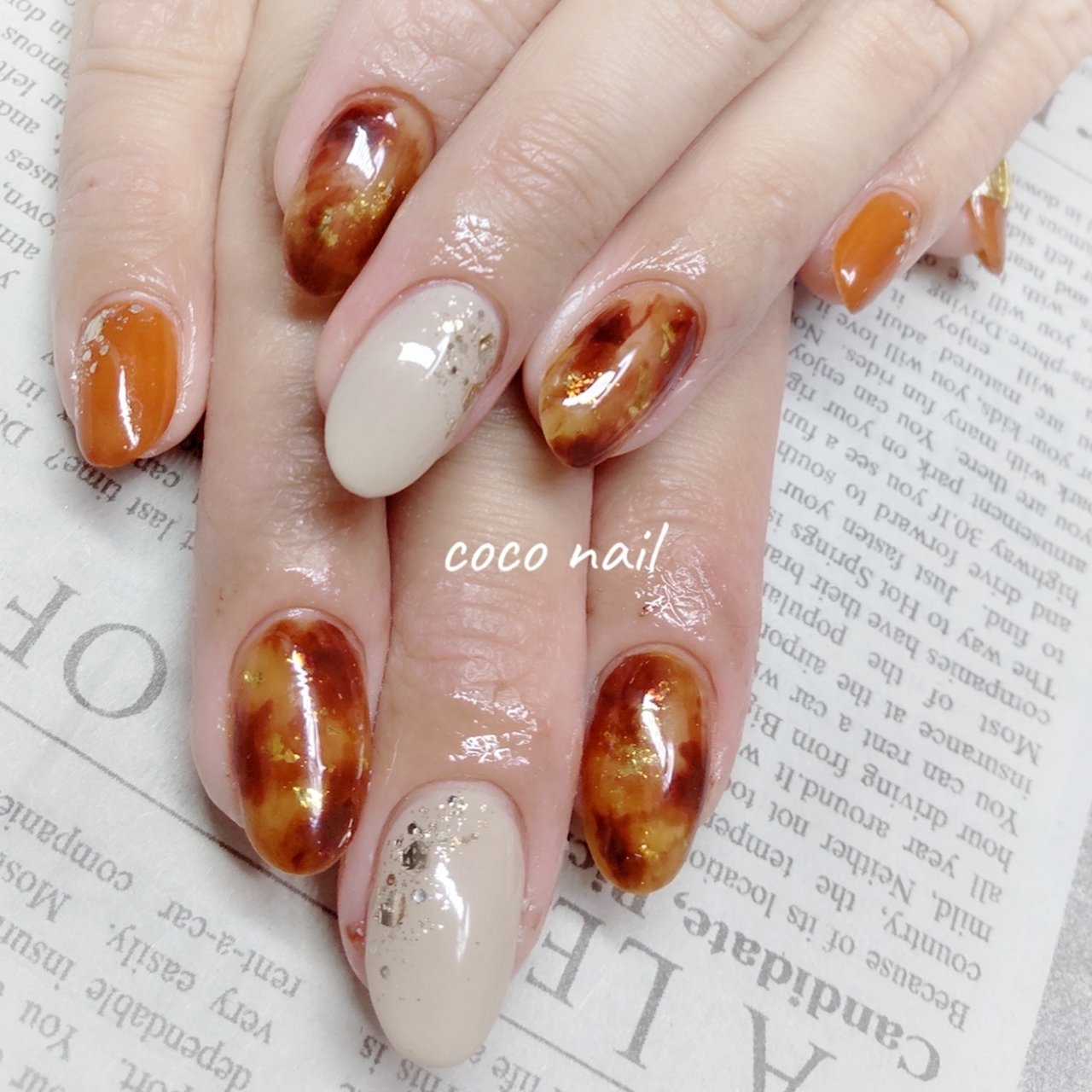 秋 冬 デート 女子会 ハンド Coco Nailのネイルデザイン No ネイルブック