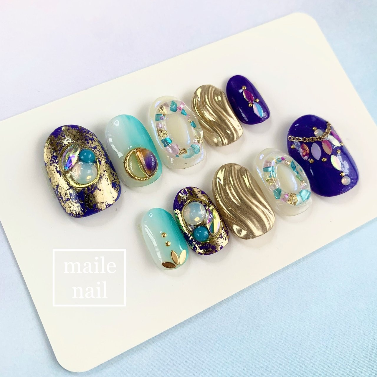 オールシーズン 旅行 海 ハロウィン ハンド Maile Nailのネイルデザイン No ネイルブック