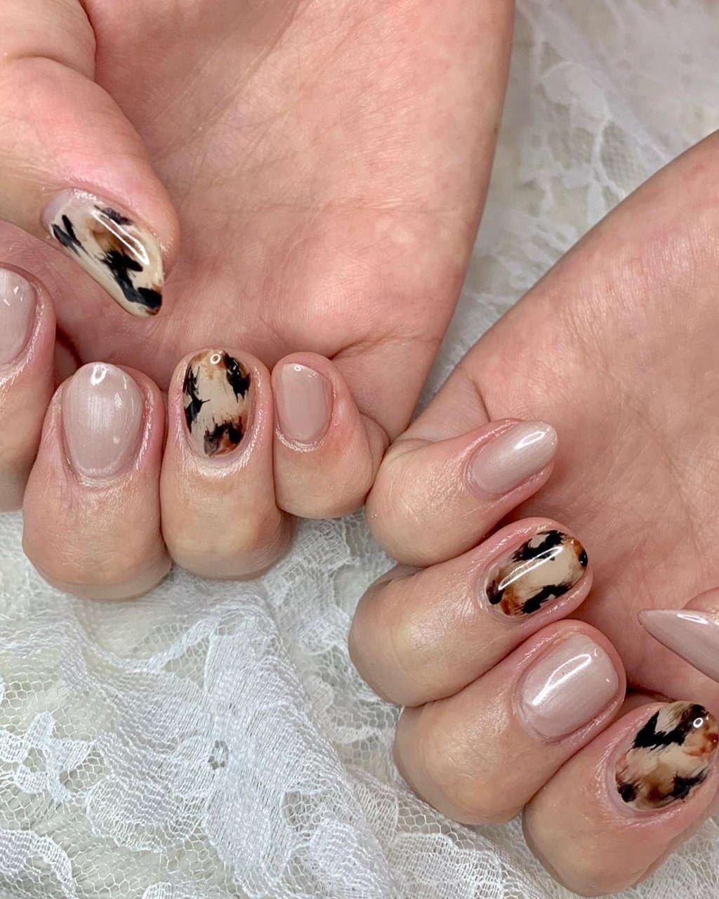 秋 冬 デート 女子会 ハンド Nail Spa Angieのネイルデザイン No ネイルブック
