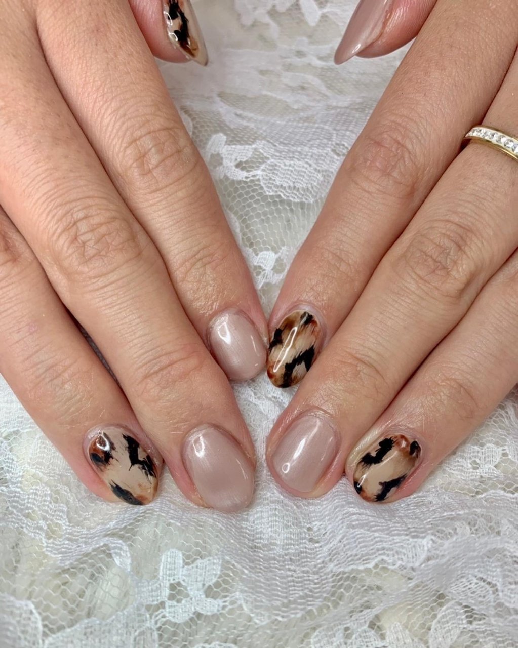 秋 冬 デート 女子会 ハンド Nail Spa Angieのネイルデザイン No ネイルブック
