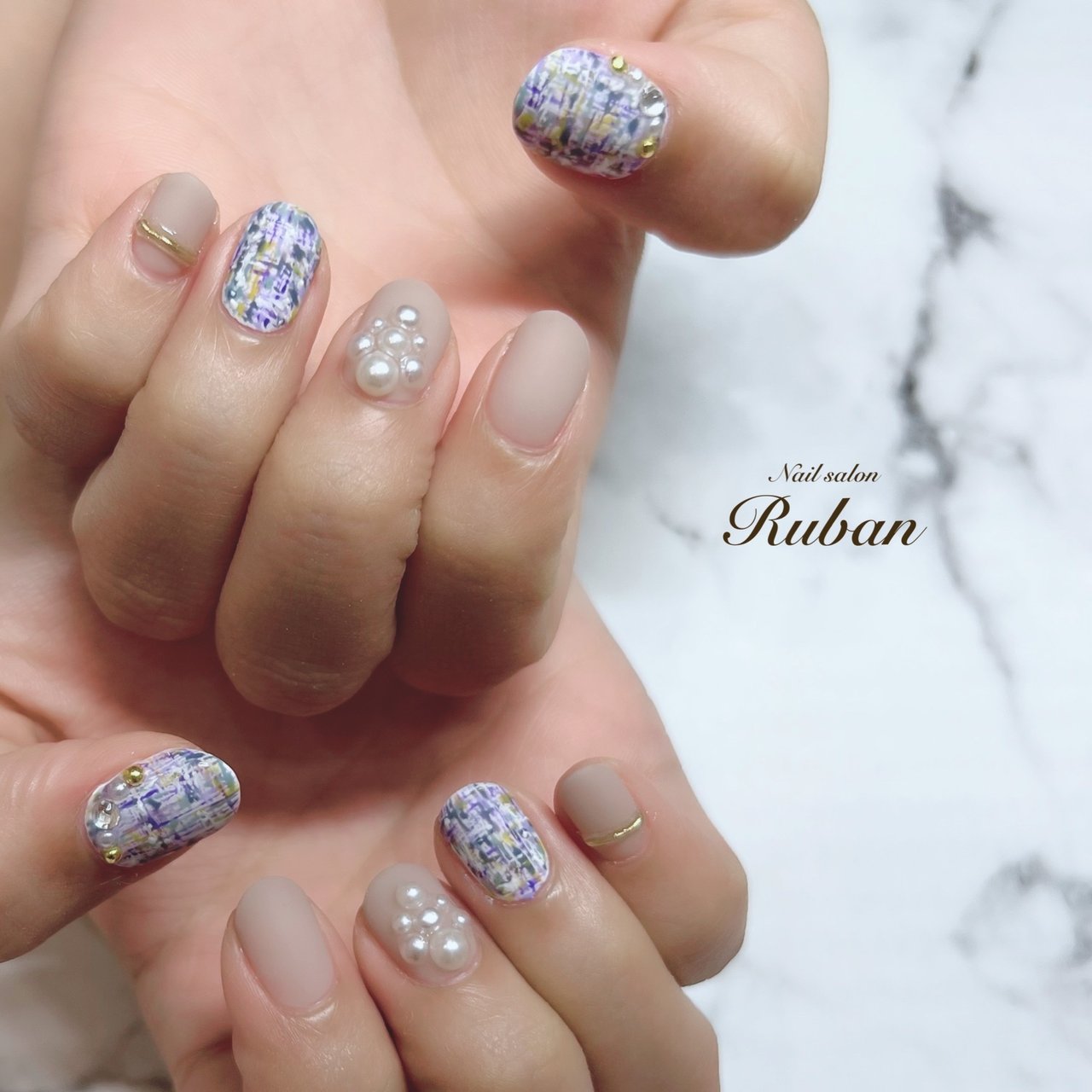 春 夏 秋 冬 ハンド Nail Salon Rubanのネイルデザイン No ネイルブック