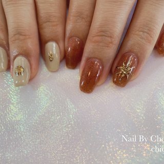 太陽と月のネイルデザイン ネイルブック