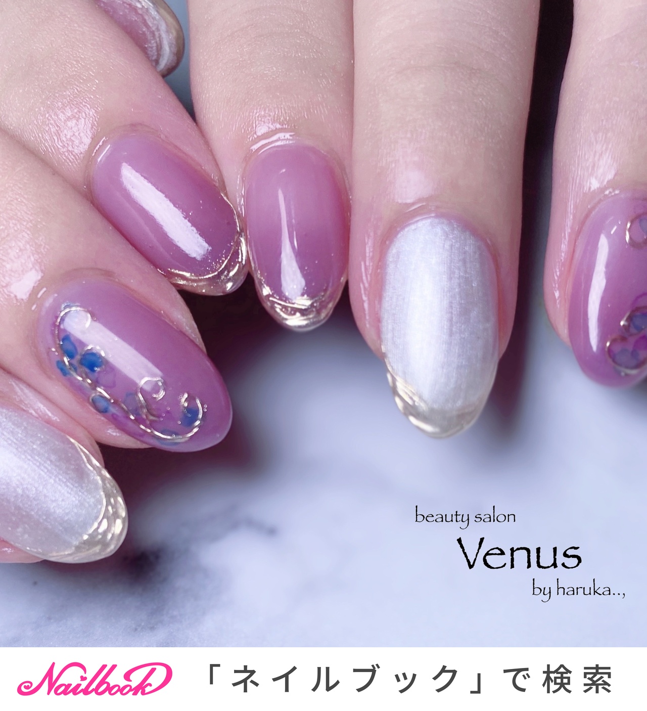 シンプル ディズニーネイルのネイルデザイン ネイルブック