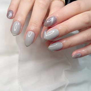 アイスブルーネイルのネイルデザイン ネイルブック