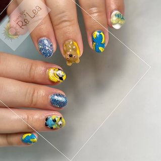 3d エンボス 立体 沖縄ネイルのネイルデザイン ネイルブック