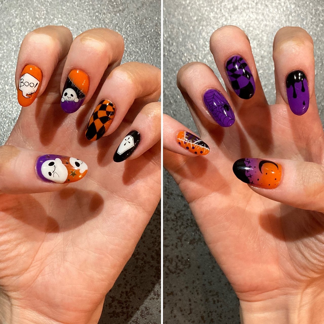 ハロウィン/ハンド/ジェルネイル/セルフネイル - atelier～Hachimitsu