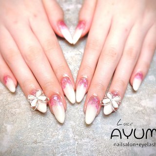 ダブルグラデーションのネイルデザイン ネイルブック