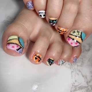 ディズニーハロウィンのネイルデザイン ネイルブック