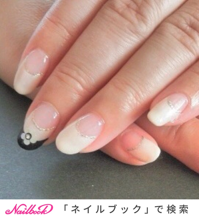 デート ハンド フレンチ ベージュ ジェル Keikogogogoのネイルデザイン No ネイルブック