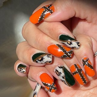 おすすめ順｜#エルメスのネイルデザイン｜ネイルブック