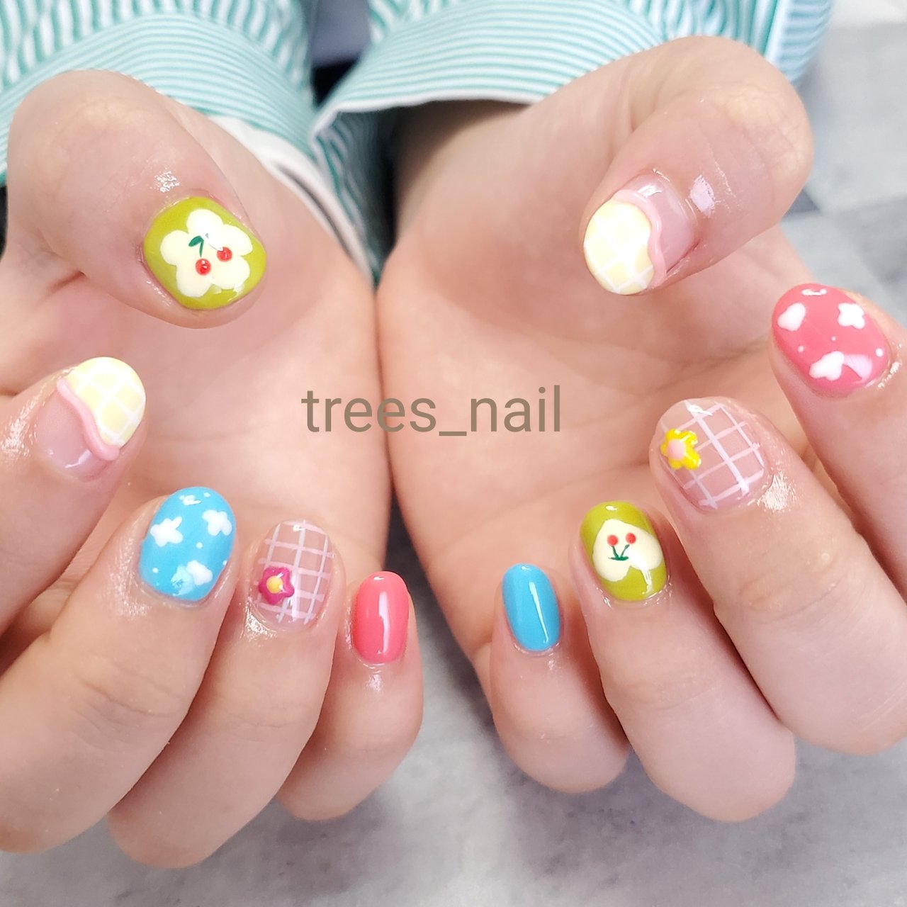 trees_nailのネイルデザイン[No.7610212]｜ネイルブック