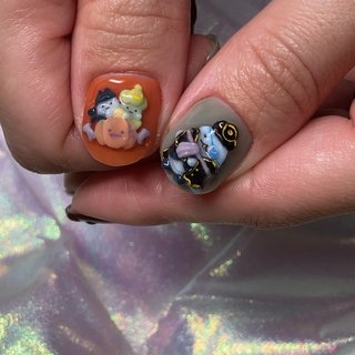 痛ネイルシールのネイルデザイン ネイルブック