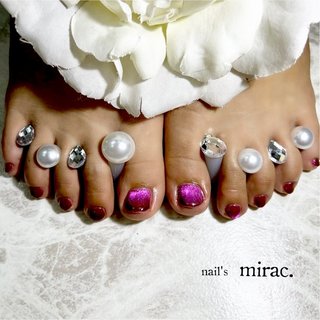 ブライダル フットのネイルデザイン ネイルブック