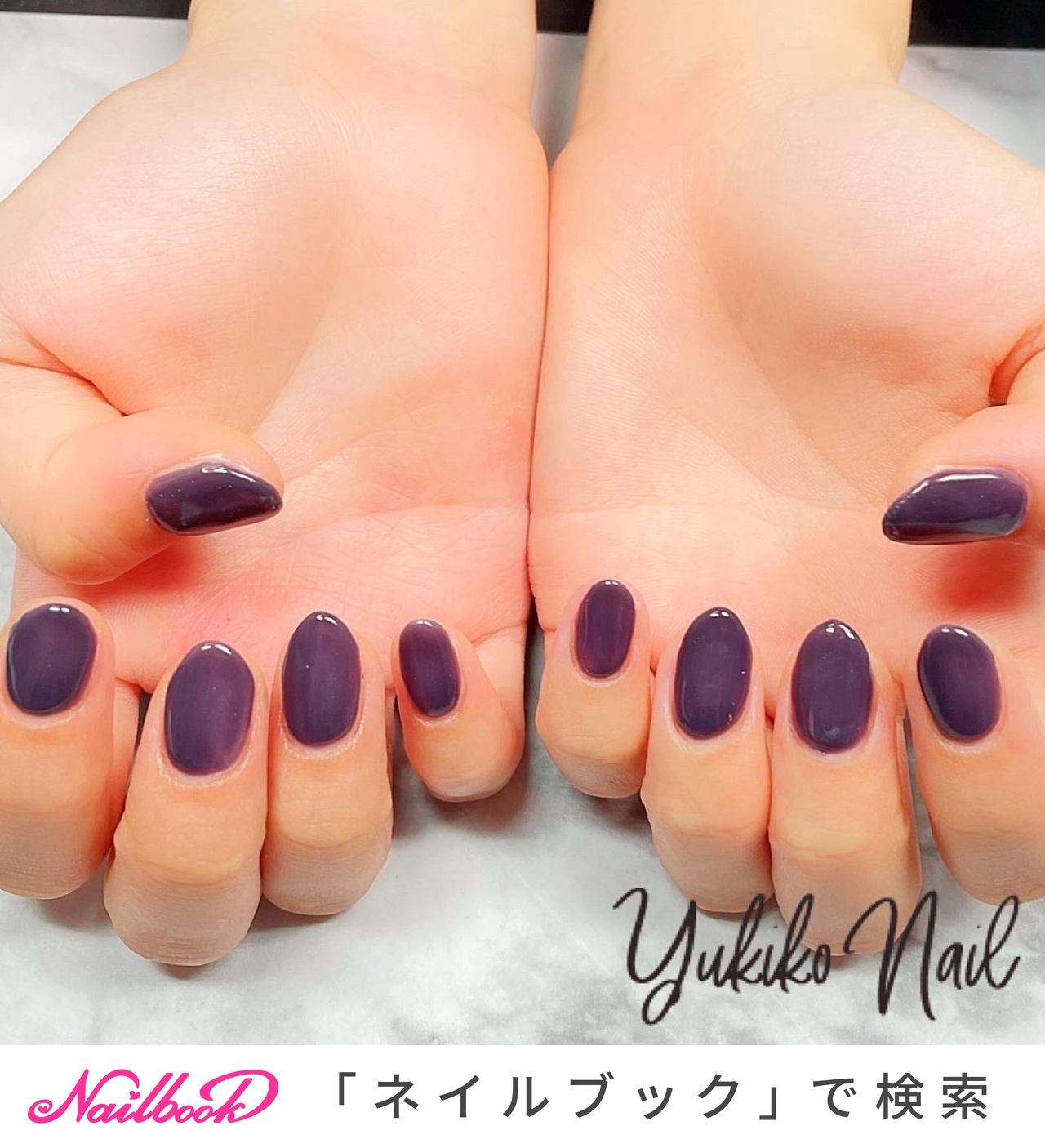 秋/冬/オールシーズン/ハンド/シンプル - ユキコネイルのネイル 秋/冬/オールシーズン/ハンド/シンプル - ユキコネイルのネイル