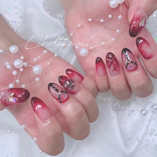 血液ネイルのネイルデザイン ネイルブック