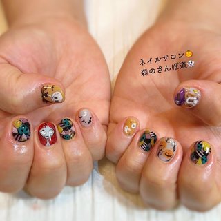 ディズニーハロウィンのネイルデザイン ネイルブック