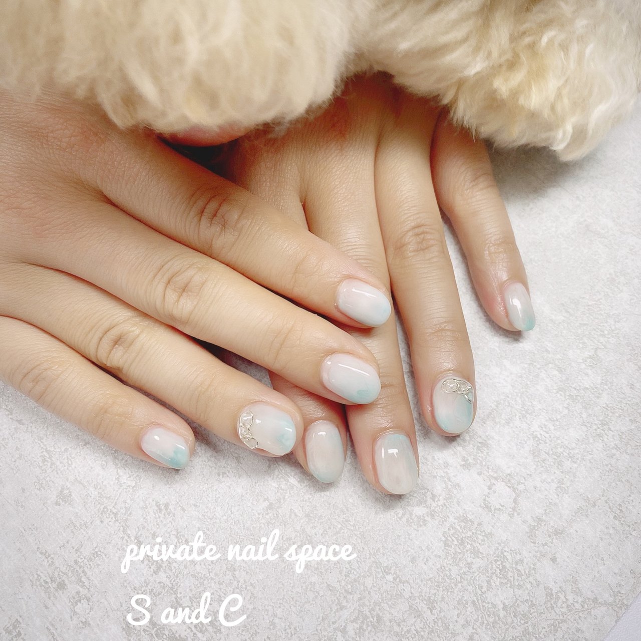 夏 オールシーズン 旅行 海 ハンド Private Nail Space S And Cのネイルデザイン No ネイルブック