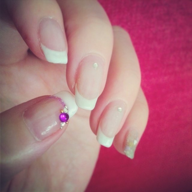 ハンド フレンチ ジェル セルフネイル Etsuitterのネイルデザイン No ネイルブック