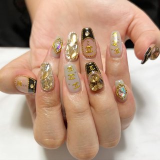 ゴージャスネイルのネイルデザイン ネイルブック