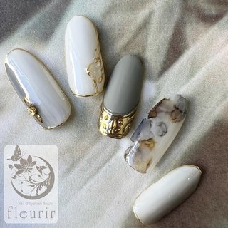 ライブ/ハンド/痛ネイル/ピンク/イエロー - fleurirのネイルデザイン