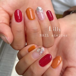 ホイル クリアのネイルデザイン ネイルブック