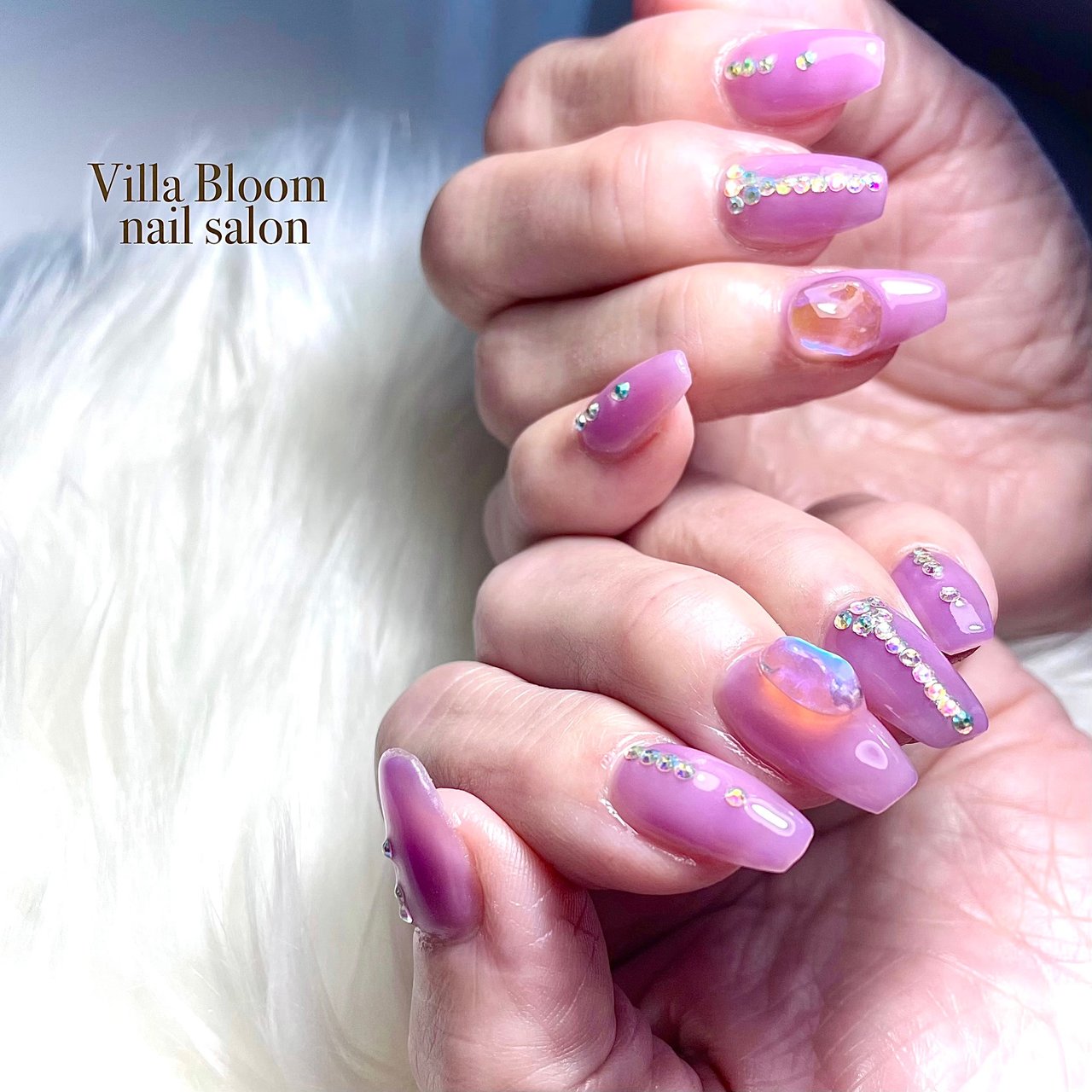 オールシーズン リゾート パーティー 女子会 ハンド Villa Bloom Nail Salonのネイルデザイン No ネイル ブック