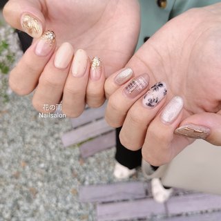 花の雨 Nail Salon 愛子のネイルサロン ネイルブック