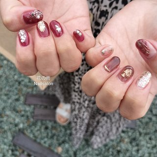 花の雨 Nail Salon 愛子のネイルサロン ネイルブック