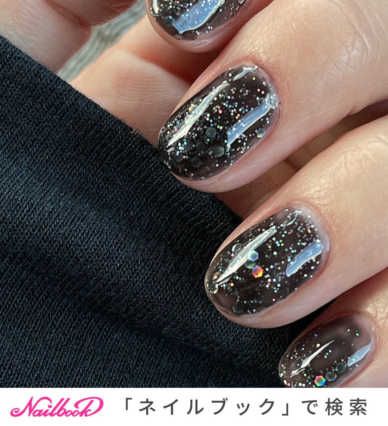 オールシーズン/ハンド/ホログラム/ラメ/ワンカラー - あーのネイル