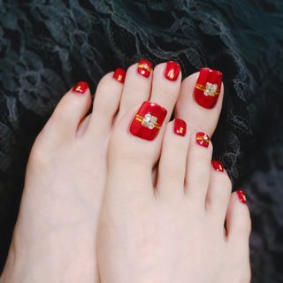 フット セルフネイルのネイルデザイン ネイルブック