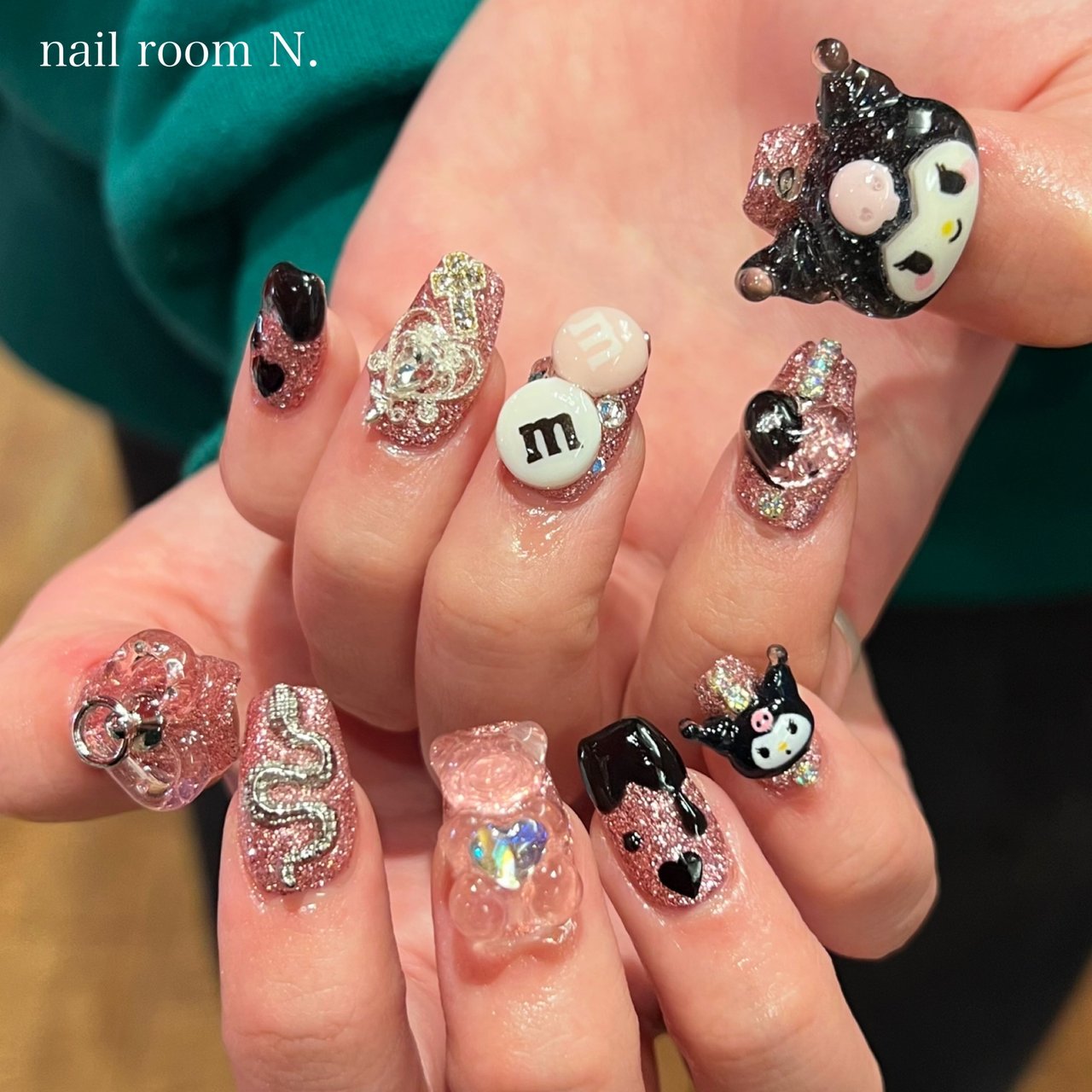 ピンク】ハートステアリング クローム かわいい プレゼントなど