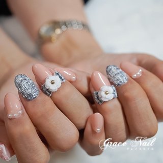 カメリアパーツのネイルデザイン｜ネイルブック 